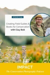 Man featured in podcast episode about creating field guides and books for conservation.